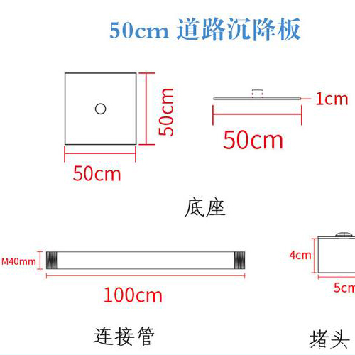 甘肃沉降板规格型号如何选择？